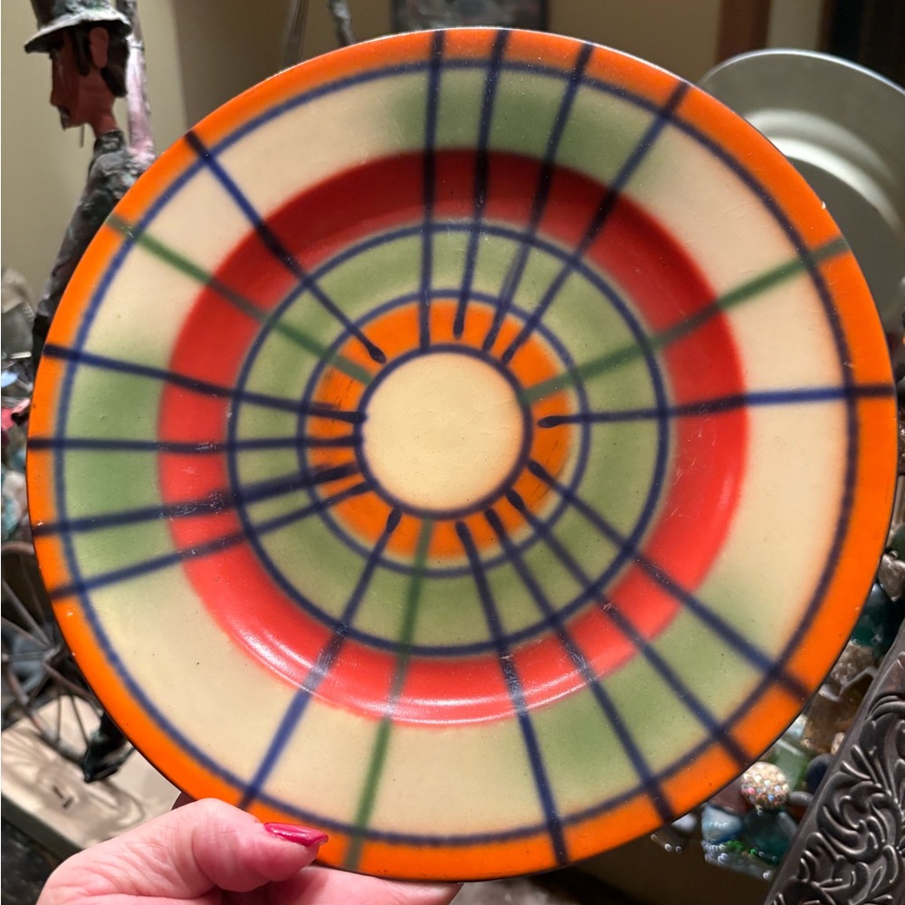 🔥RARE ERPHILA PLATE Czech-Slovokia Royal Scot 1910-20, Art Deco MCM
